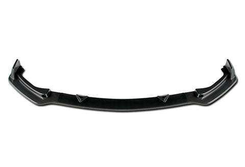 For 2014-2017 Infiniti Q50 4DR Premium Painted Carbon Look Style Front Bumper Splitter Spoiler Lip  3 Pcs