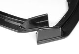 For 2014-2017 Infiniti Q50 Base/Premium Real Carbon Fiber Front Bumper Body Kit Lip  3 Pcs