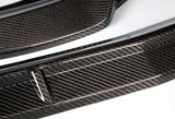 For 2015-2018 Benz W205 C250 C300 C350 DP-Style Real Carbon Fiber Front Bumper Lip  3 PCS