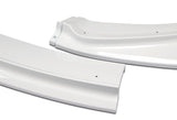 For 2014-2017 Honda Fit JDM Painted White Color Front Bumper Splitter Spoiler Lip Kit  3 PCS