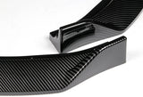 For 2019-2022 BMW G20 M-Sport M340i Carbon Look Front Bumper Body Kit Lip  + Side Skirt Rocker Winglet Canard Diffuser Wing  Body Splitter ABS ( Carbon Style) 5PCS