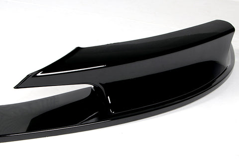 For 2012-2018 BMW 3-Series M-Sport M-Tech F30 F35 Painted Black Color Front Bumper Lip Kit 3 Pcs