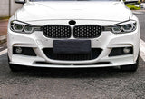 For 2012-2018 BMW 3-Series M-Sport M-Tech F30 F35 Painted White Color Front Bumper Lip Kit 3 Pcs
