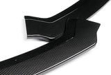 For 2019-2022 Nissan Altima Carbon Look Front Bumper Body Kit Spoiler Lip + Side Skirt Rocker Winglet Canard Diffuser Wing  Body Splitter ABS ( Carbon Style) 5PCS