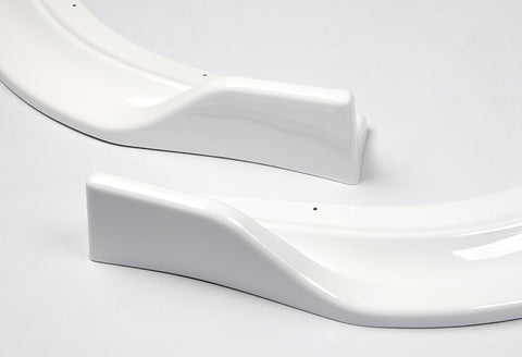 For 2006-2008 Honda Civic 4DR JDM CS-Style Painted White Color Front Bumper Body Lip  3 PCS