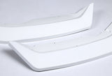 For 2020-2022 Nissan Sentra 4DR Painted White Color  Front Bumper Spoiler Splitter Lip 3 PCS