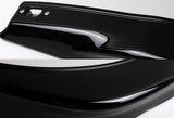 For 2013-2015 Honda Accord 4DR HFP-Style Painted Black Color Front Bumper Splitter Lip  2 Pcs