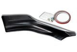 For 2014-2015 Civic 2DR HFP-Style Painted Black Color Front Bumper Splitter Spoiler Lip 2 Pcs