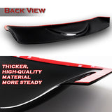 For 2010-2015 Chevy Camaro Coupe Black ABS Rear Window Roof Visor Spoiler Wing