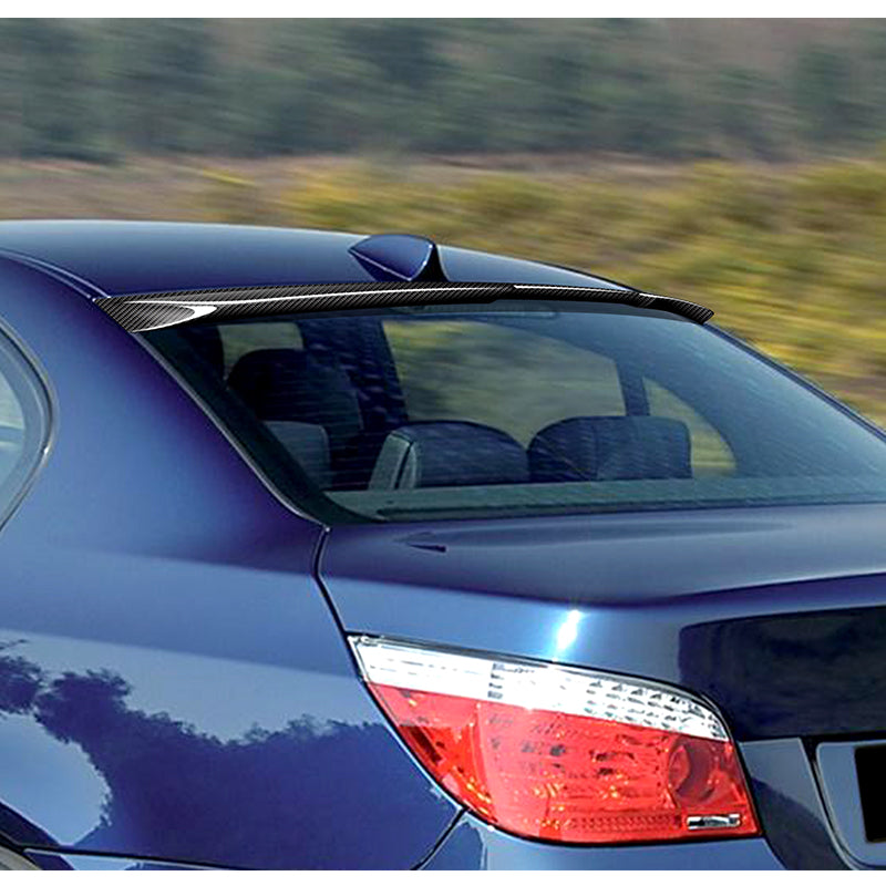 For 2004-2010 BMW 5-Series E60 Sedan Carbon Fiber Rear Window Roof