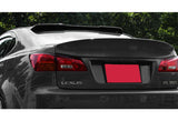 For 2006-2013 Lexus IS250 IS350 IS-F Sedan Real Carbon Fiber Rear Roof Spoiler Wing