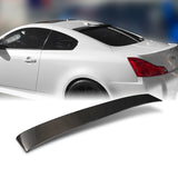 For 2008-2013 Infiniti G37 Coupe/2DR Real Carbon Fiber Rear Roof Window Spoiler Wing