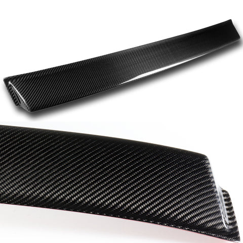 For 2009-2020 Nissan 370Z VIP 100% Real Carbon Fiber Rear Window Roof Spoiler Wing