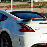 For 2009-2020 Nissan 370Z VIP 100% Real Carbon Fiber Rear Window Roof Spoiler Wing