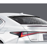 For 2021-2024 Lexus IS300 IS350 IS500 Carbon Fiber Window Roof Visor Spoiler