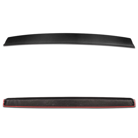 For 2015-2023 Dodge Charger 100% Real Carbon Fiber Rear Window Roof Spoiler Wing