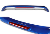 For 1996-2000 Honda Civic Coupe Painted Blue Color Rear Trunk Spoiler Wing LED Brake