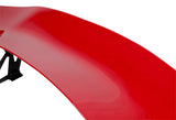 Universal 57" TYPE-1 Painted Red ABS GT Trunk Adjustable Bracket Spoiler Wing