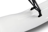 Universal 57" TYPE-2 Painted White ABS GT Trunk Adjustable Bracket Spoiler Wing