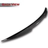 For 2014-22 Infiniti Q50 W-Power Carbon Painted V-Style Rear Trunk Spoiler Wing