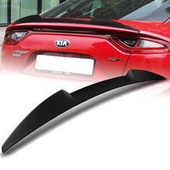 For 2018-2023 Kia Stinger W-Power Matt Black V-Style Duckbill Trunk Spoiler Wing