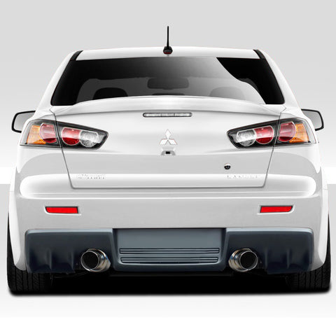 For 2008-2017 Mitsubishi Lancer EVO 10 Painted White Color Rear Trunk Duck Lid Spoiler