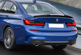 For 2019-2023 BMW 320i 330i M340i G20 M4 Type Real Carbon Fiber Rear Trunk Spoiler