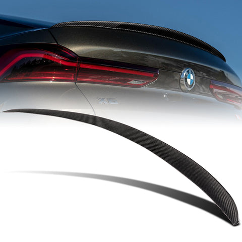For 2015-2019 BMW F16 X6 P-Style Real Carbon Fiber Rear Trunk Lid Spoiler Wing