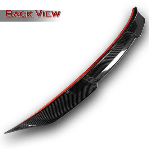 For 2015-2020 BMW F36 4-Series 4DR Gran Coupe PSM-Style Carbon Fiber Trunk Spoiler