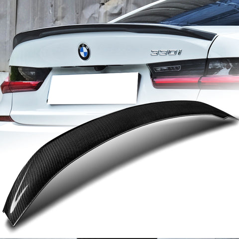 For 2019-2022 BMW G20 G28 3-Series M-Performance Carbon Fiber Trunk Spoiler Wing