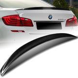 For 2011-2016 BMW F10 5-Series M5 Real Carbon Fiber Roof Visor + Trunk Lid Spoiler