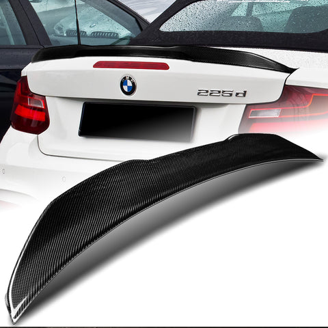 For 2015-2021 BMW 2-Series Convertible F23 PSM-Style Carbon Fiber Trunk Spoiler