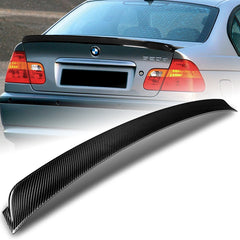 For 1999-2005 BMW E46 Sedan 3-Series AC-Style Carbon Fiber Trunk Spoiler Wing