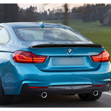 For 2014-2020 BMW 4-Series F32 Coupe PSM-Style Carbon Fiber Trunk Spoiler Wing