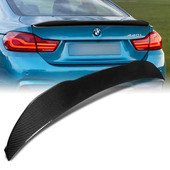 For 2014-2020 BMW 4-Series F32 Coupe PSM-Style Carbon Fiber Trunk Spoiler Wing