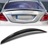 For 2013-2020 Mercedes S450 S560 S600 S63 W222 P-Style Carbon Fiber Trunk Spoiler