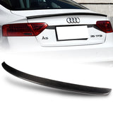 For 2011-2016 Audi A5 Sedan/4DR C-Type Real Carbon Fiber Rear Trunk Spoiler Wing