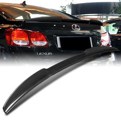For 2006-2011 Lexus GS-Series V-Style Carbon Fiber Duckbill Trunk Spoiler Wing