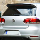 For 2010-2013 Volkswagen Golf 6 MK6 R20 GTi Real Carbon Fiber Rear Roof Spoiler Wing