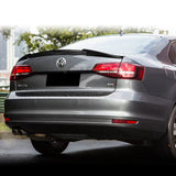 For 2011-2018 Volkswagen VW Jetta V-Style Real Carbon Fiber Trunk Spoiler Wing