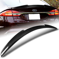 For 2013-2020 Ford Fusion/Mondeo V-Style Real Carbon Fiber Trunk Spoiler Wing