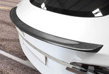 For 2012-2019 Tesla Model S OE-Style Real Carbon Fiber Rear Trunk Lip Spoiler Wing