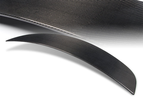 For 2016-2022 Tesla Model X OE-Style 100% Real Carbon Fiber Rear Trunk Spoiler Wing
