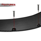 890MM Universal Carbon Painted Flexible Fender Flares Extra Wide Body Wheel 4PCS