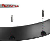 890MM Universal Black Flexible Fender Flares Extra Wide Body Wheel Arches 4PCS