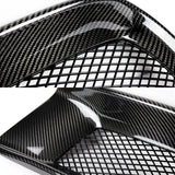 For 2008-2015 Mits.Lancer EVO R-Style Carbon Fiber Front Bumper Air Intake Duct