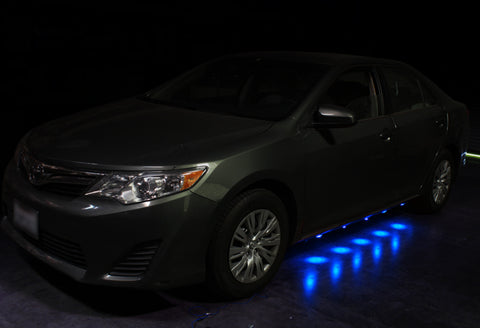 Universal Brabus Style Blue 90-LED Underglow Under Car Puddle Lighting Lamp Kit