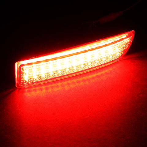 For 2006-2012 Toyota Rav4 Red Lens 39-SMD LED Rear Bumper Stop Brake Light Lamps