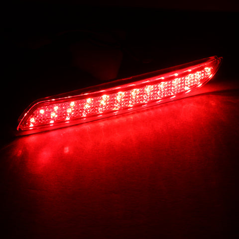 For 2011-2014 Acura TSX/Honda Insight JDM Red Lens LED Bumper Brake Light Lamp