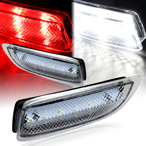 For 2011-2013 Lexus CT200h Toyota Corolla Clear Len LED Bumper Brake Light Lamps